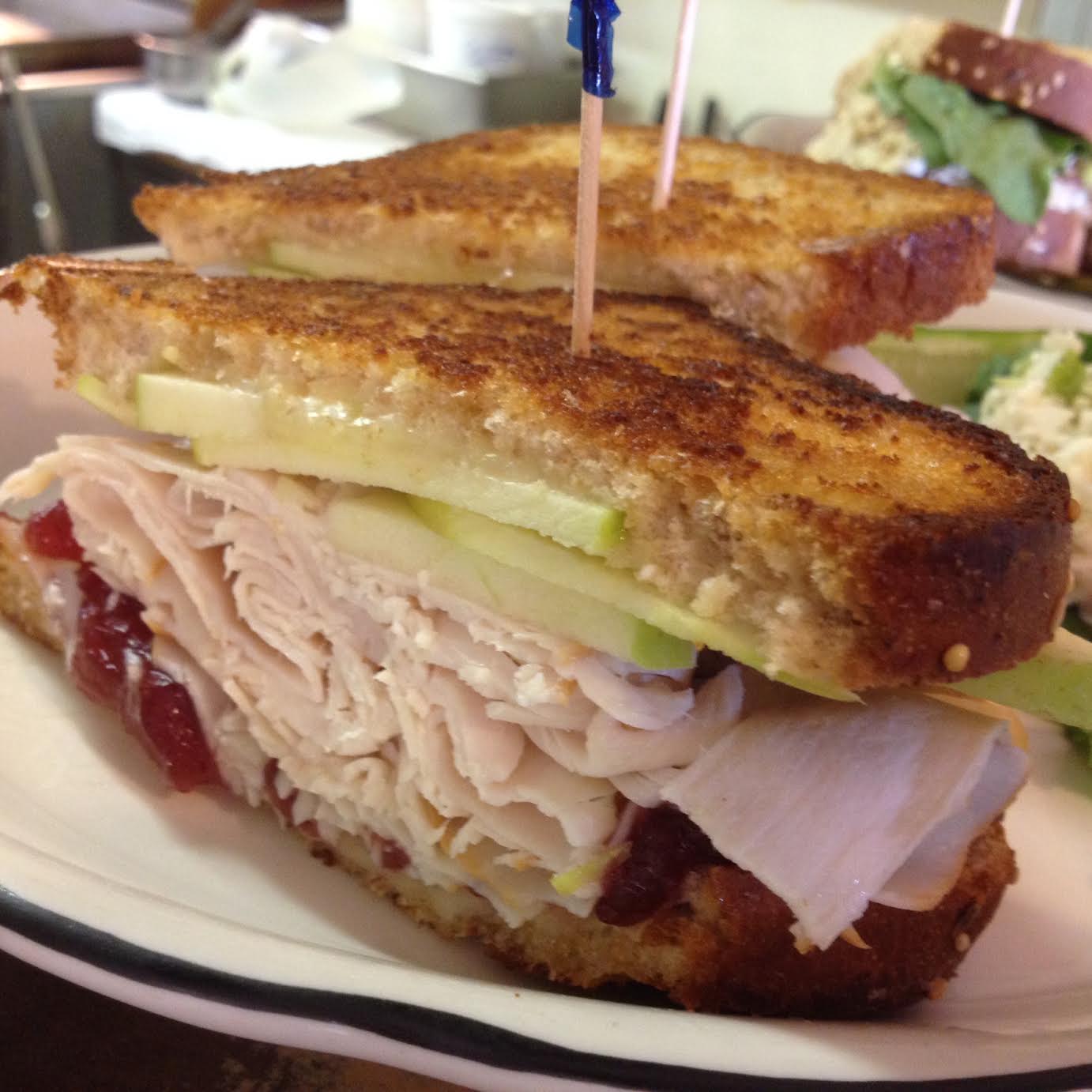 Toasted deli sandwich